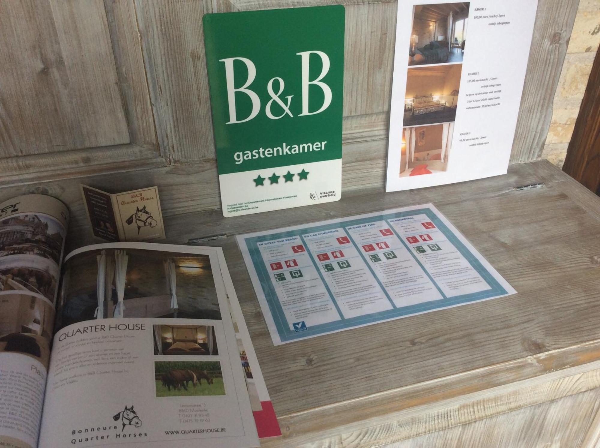 B&B Quarterhouse Moerkerke 外观 照片